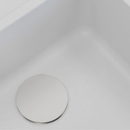 229901 DECORATIVE BASKET COVER Ø114, WHITE