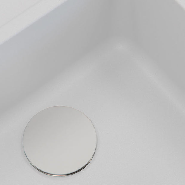 229901 DECORATIVE BASKET COVER Ø114, WHITE