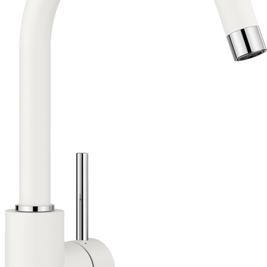 Baterie bucătărie Blanco MIDA Silgranit-Look – alb HD