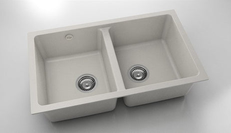 245 CHIUVETĂ CU DOUĂ CUVE CU TREI TIPURI DE INSTALARE