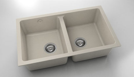 245 CHIUVETĂ CU DOUĂ CUVE CU TREI TIPURI DE INSTALARE