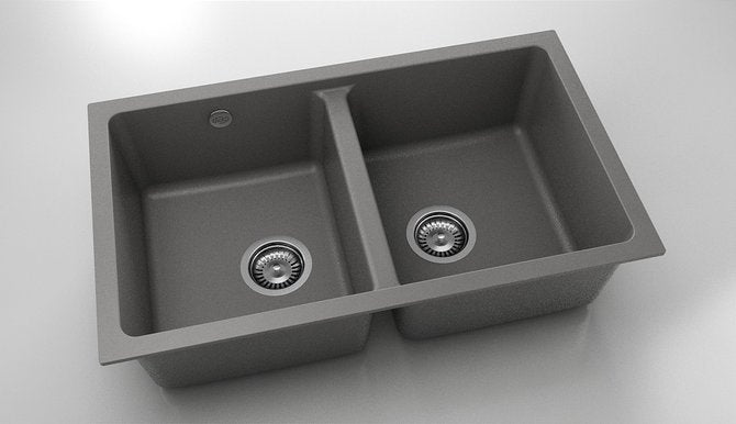 245 CHIUVETĂ CU DOUĂ CUVE CU TREI TIPURI DE INSTALARE