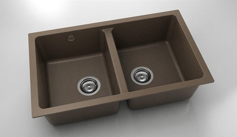 245 CHIUVETĂ CU DOUĂ CUVE CU TREI TIPURI DE INSTALARE