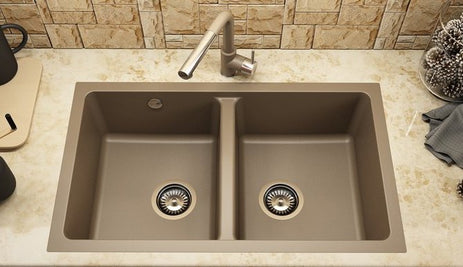 245 CHIUVETĂ CU DOUĂ CUVE CU TREI TIPURI DE INSTALARE