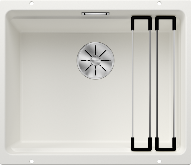 Chiuvetă bucătărie Silgranit Blanco ETAGON 500-U alb 530×460 mm