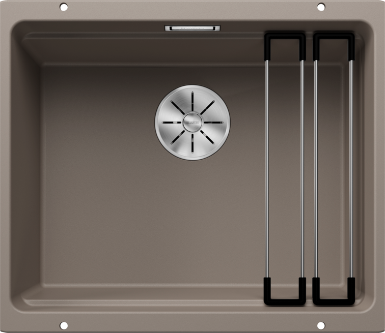Chiuvetă bucătărie Silgranit Blanco ETAGON 500-U trufe 530×460 mm