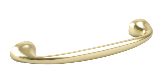 Mâner pentru mobilier Tulip Uroso – auriu mat, zamac, interax 96 mm (cu șuruburi)