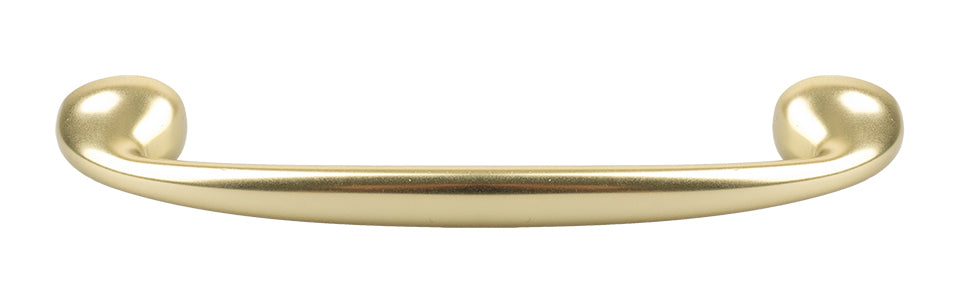 Mâner pentru mobilier Tulip Uroso – auriu mat, zamac, interax 96 mm (cu șuruburi)
