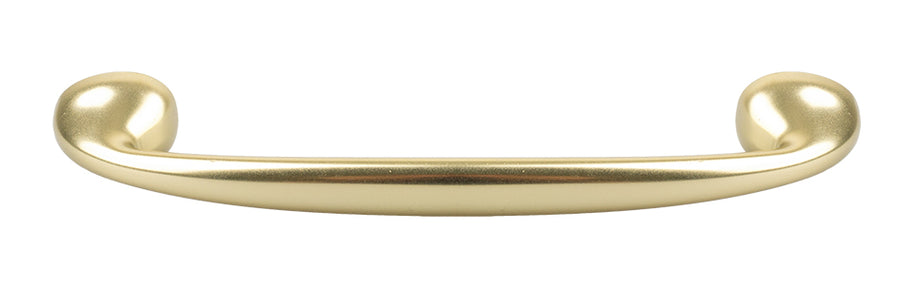 Mâner pentru mobilier Tulip Uroso – auriu mat, zamac, interax 96 mm (cu șuruburi)