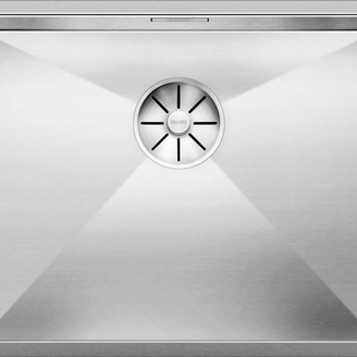 Chiuvetă bucătărie inox Blanco ZEROX 500-U Satin 540 × 440 mm