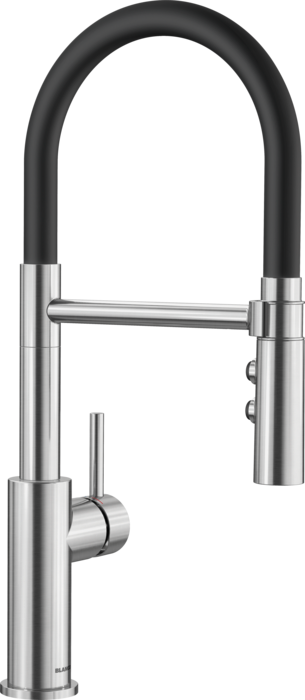 Baterie bucătărie Blanco CATRIS-S FLEXO – PVD steel HD