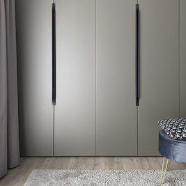 Mâner profil pentru mobilier Tulip Tende – aluminiu anodizat, finisaj mat, interax 288 mm