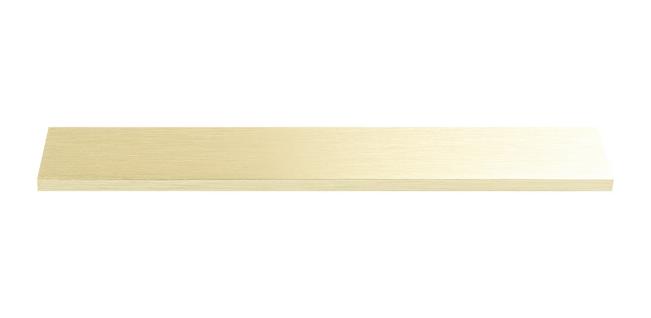 Mâner tip profil Tulip Lucata – auriu periat, aluminiu, interax 64 mm