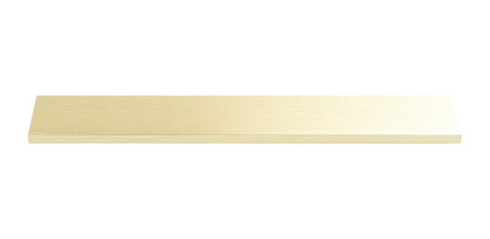 Mâner tip profil Tulip Lucata – auriu periat, aluminiu, interax 64 mm