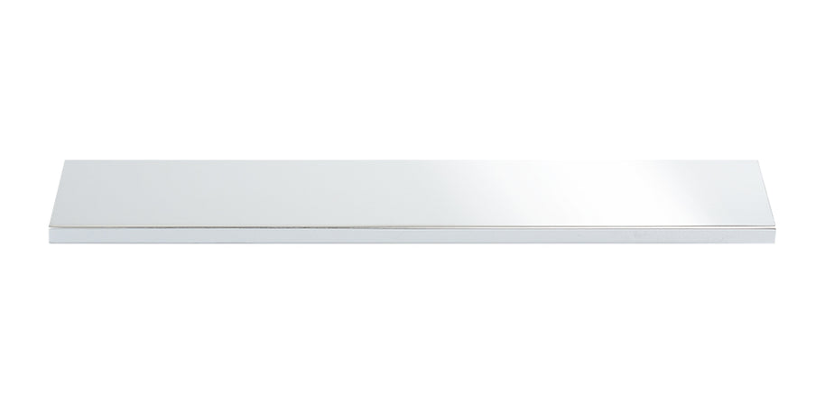 Mâner profil pentru mobilier Tulip Lucata 96/116 – aluminiu, crom lucios, interax 96 mm