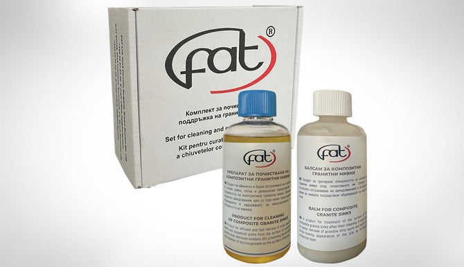 29945 PACHET PENTRU CURĂȚAREA ȘI ÎNTREȚINEREA CHIUVETELOR FATGRANIT