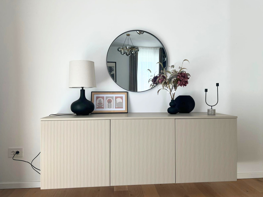 Mobilier pentru living realizat la comandă de NORVINIA