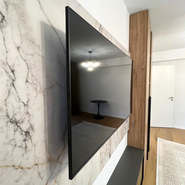 Mobilier pentru living realizat la comandă de NORVINIA