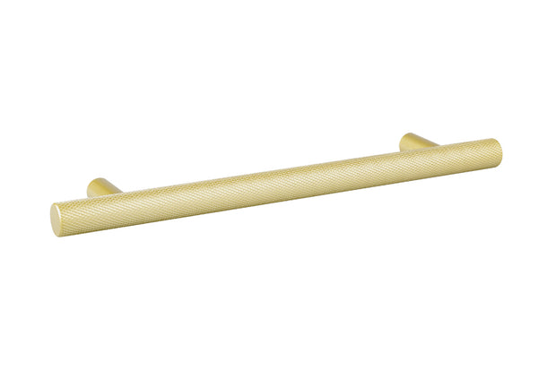 Mâner pentru mobilier Tulip Mella – auriu mat, aluminiu, interax 160 mm
