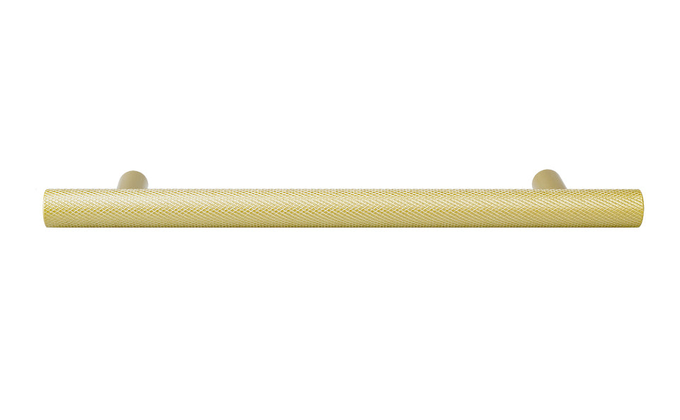 Mâner pentru mobilier Tulip Mella – auriu mat, aluminiu, interax 160 mm