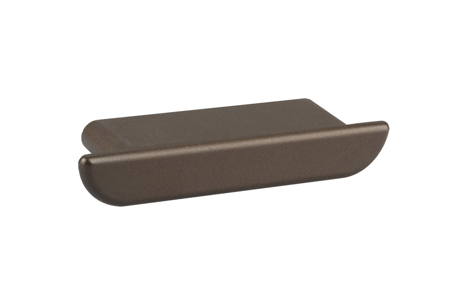 Mâner pentru mobilier Tulip Yuma – maro mat, metal, interax 64 mm