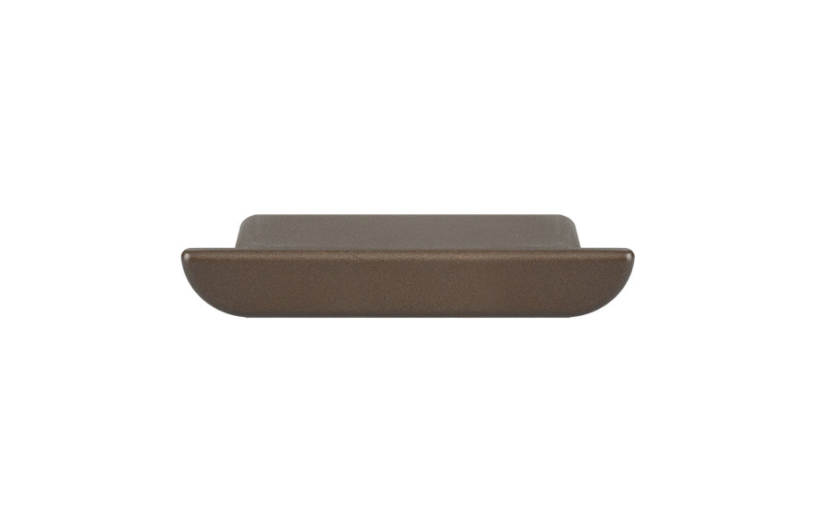 Mâner pentru mobilier Tulip Yuma – maro mat, metal, interax 64 mm
