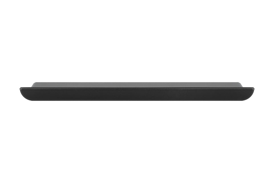 Mâner tip profil pentru mobilier Tulip Yuma – negru mat, metal, interax 224 mm