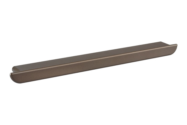 Mâner pentru mobilier Tulip Yuma – maro mat, metal, interax 224 mm