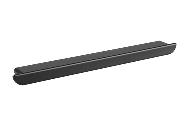 Mâner tip profil pentru mobilier Tulip Yuma – negru mat, metal, interax 224 mm