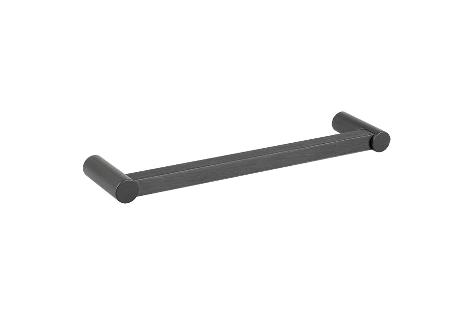 Mâner pentru mobilier Tulip Cory – negru periat, metal, interax 320 mm