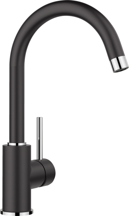 Baterie bucătărie Blanco MIDA Silgranit-Look – negru HD