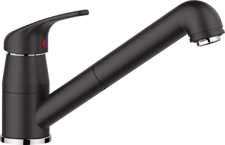 Baterie bucătărie Blanco DARAS-S – negru HD