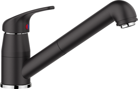 Baterie bucătărie Blanco DARAS-S – negru HD