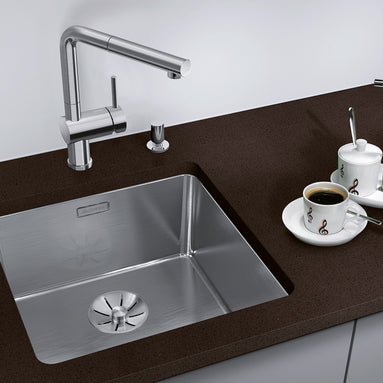 Chiuvetă bucătărie inox Blanco ANDANO 340-U 380 × 440 mm