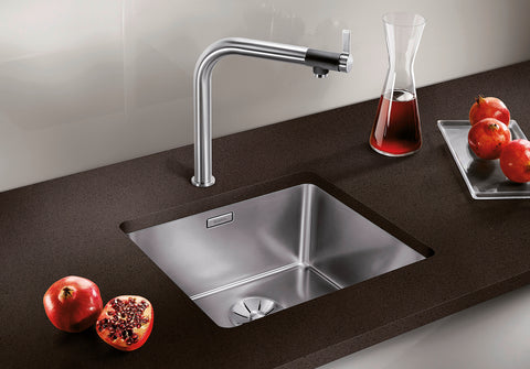 Chiuvetă bucătărie inox Blanco ANDANO 450-U 490 × 440 mm