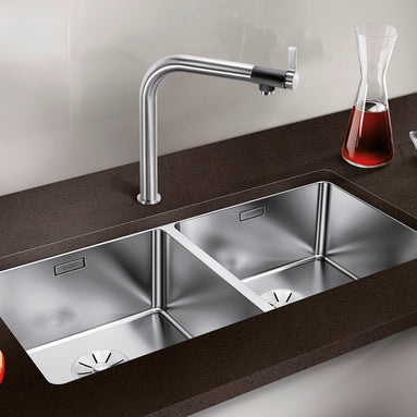 Chiuvetă bucătărie inox Blanco ANDANO 400/400-U 865 × 440 mm