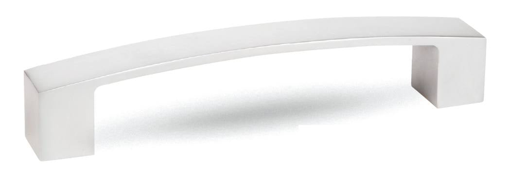 Mâner pentru mobilier Tulip Ulica – finisaj crom satinat mat, zamac, interax 320 mm