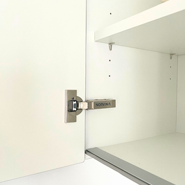 Mobilier bucătărie NORVINIA, cu blat din cuarț compozit