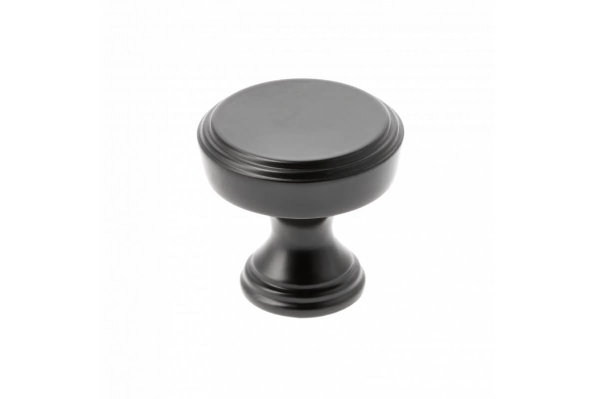 Buton mobilă SONET 25x24 mm, negru mat