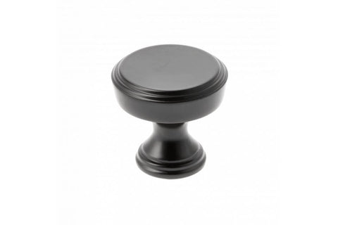 Buton mobilă SONET 25x24 mm, negru mat