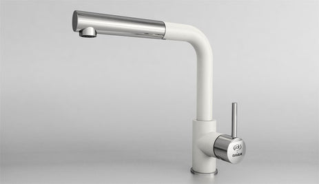 68936 BATERIE PENTRU BUCĂTĂRIE MONOCOMANDĂ CU DUȘ EXTRACTIBIL - fatgranit