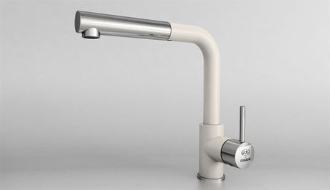 68936 BATERIE PENTRU BUCĂTĂRIE MONOCOMANDĂ CU DUȘ EXTRACTIBIL - fatgranit