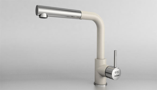 68936 BATERIE PENTRU BUCĂTĂRIE MONOCOMANDĂ CU DUȘ EXTRACTIBIL - fatgranit