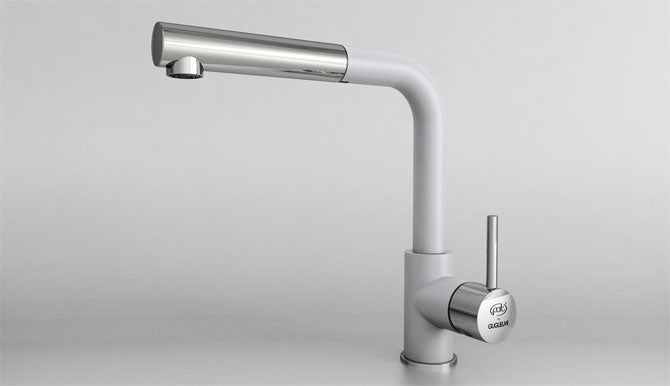 68936 BATERIE PENTRU BUCĂTĂRIE MONOCOMANDĂ CU DUȘ EXTRACTIBIL - fatgranit