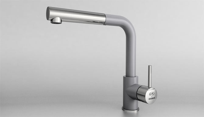 68936 BATERIE PENTRU BUCĂTĂRIE MONOCOMANDĂ CU DUȘ EXTRACTIBIL - fatgranit