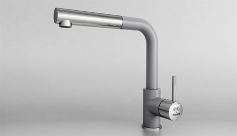 68936 BATERIE PENTRU BUCĂTĂRIE MONOCOMANDĂ CU DUȘ EXTRACTIBIL - fatgranit