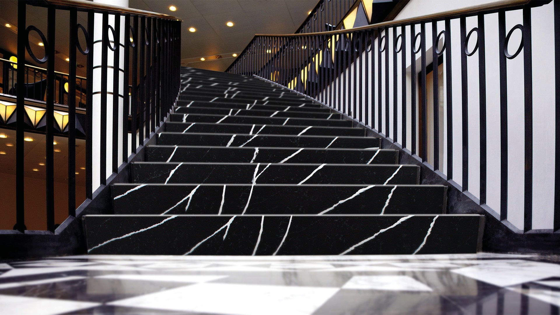 Calacatta Noir Satin - 7530L