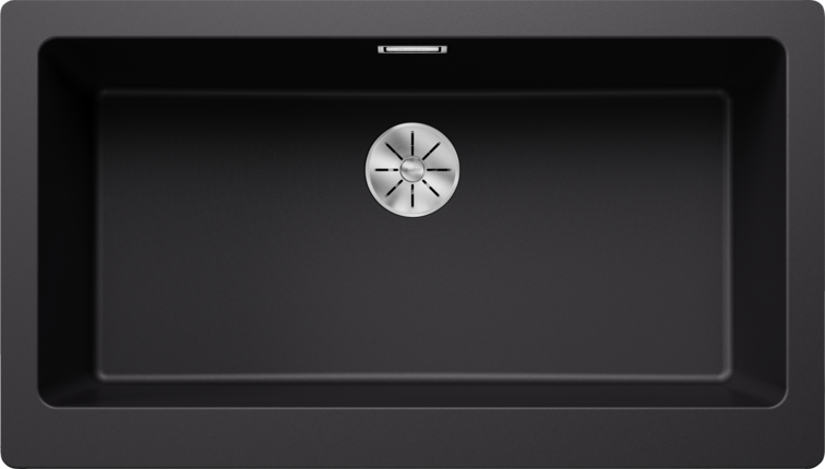 Chiuvetă bucătărie Silgranit Blanco VINTERA XL 9-UF negru 896×510 mm