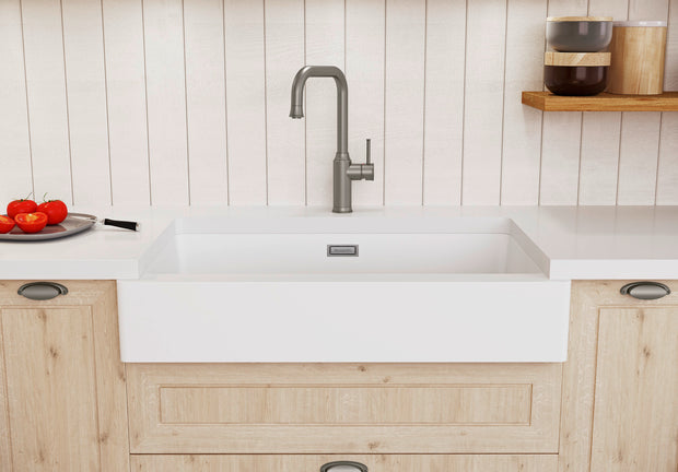 Chiuvetă bucătărie Silgranit Blanco VINTERA XL 9-UF trufe 896×510 mm