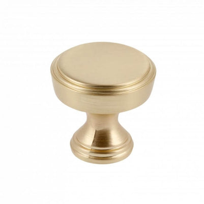 Buton mobilă SONET 25x24 mm, brushed gold